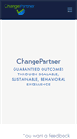 Mobile Screenshot of changepartner.com